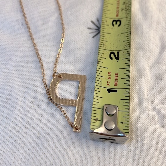 Letter P Initial Necklace “NEW” - Picture 7 of 7